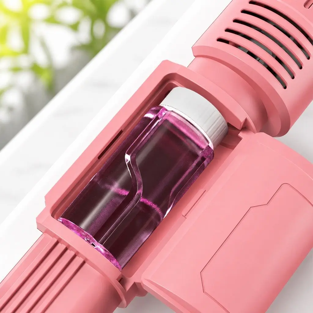 Automatic Bubble Machine Hand-Held Spray Gun Electric 10-Hole Toy