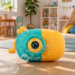 Electric Bubble Machine Handheld Toy for Kids Children Baby Bubble Blower