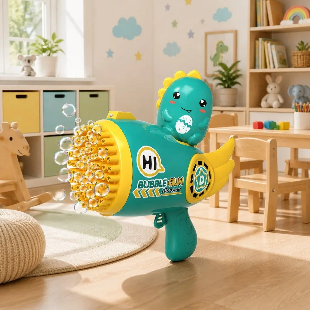 Bubble Machine Toy Outdoor Use 24x14.8x24cm
