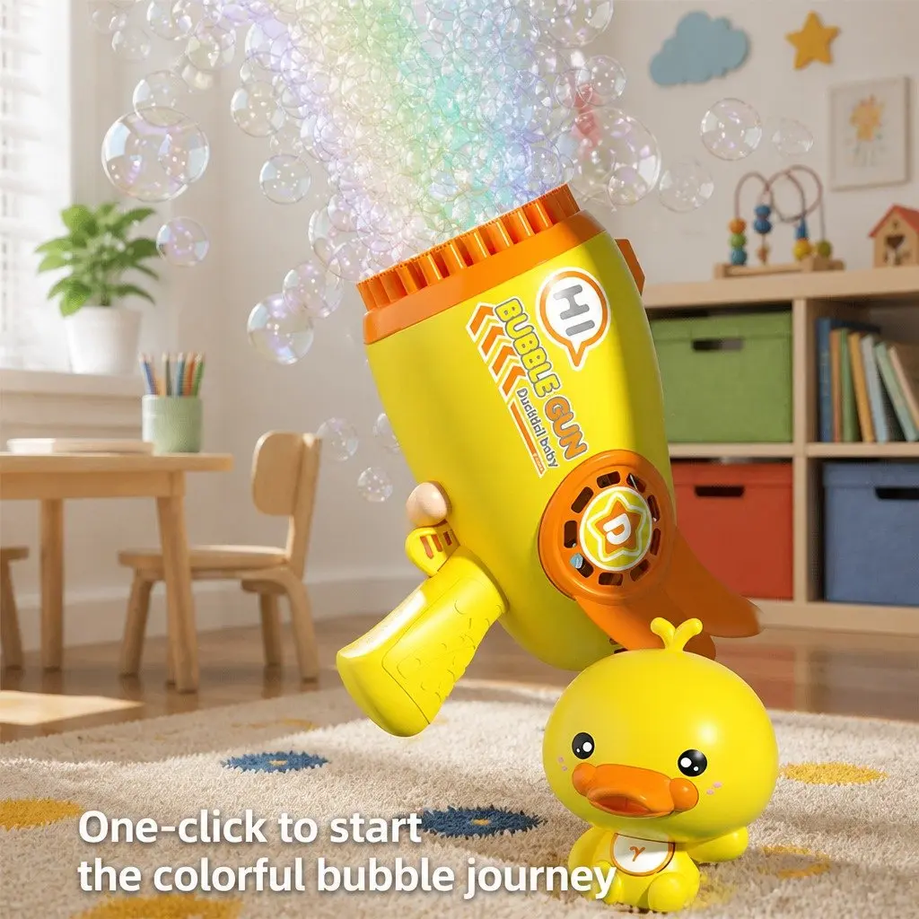 Bubble Machine Toy Outdoor Use 24x14.8x24cm