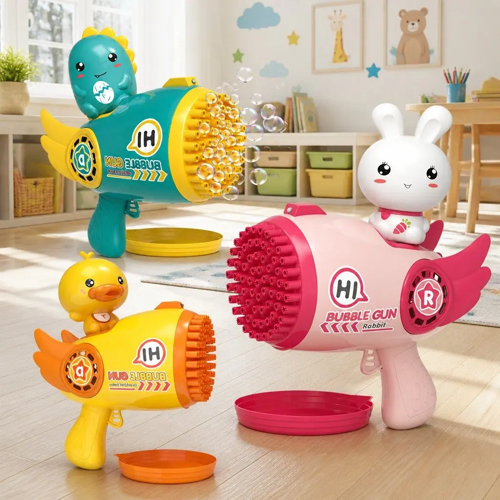 Bubble Machine Toy Outdoor Use 24x14.8x24cm